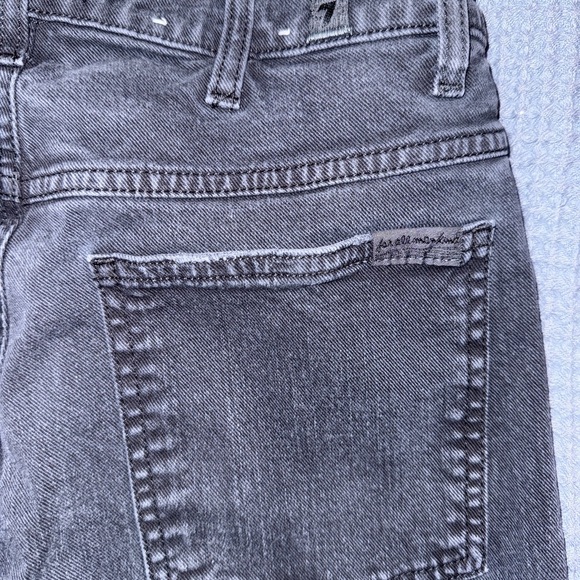 7 For All Mankind Tall Bootcut Straight Leg Jeans Size 26 - Picture 13 of 13